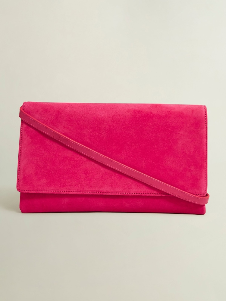 Hobbs Pink Renata Clutch - Image 1 of 3
