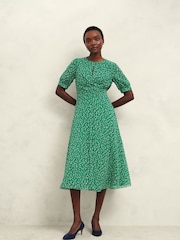 Hobbs Green Bridget Dress - Image 1 of 3