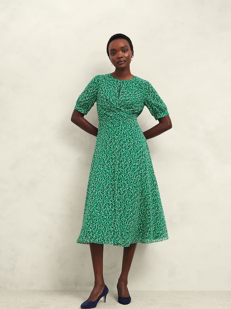 Hobbs Green Bridget Dress - Image 1 of 3