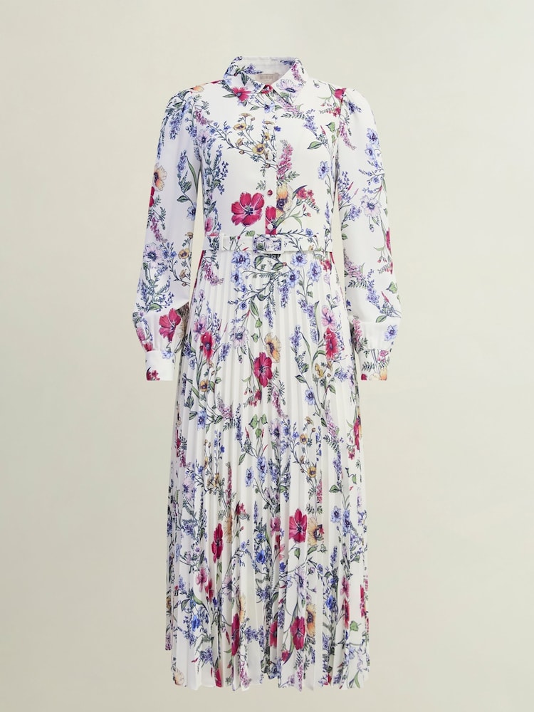 Hobbs White Ashleen Dress - Image 3 of 3