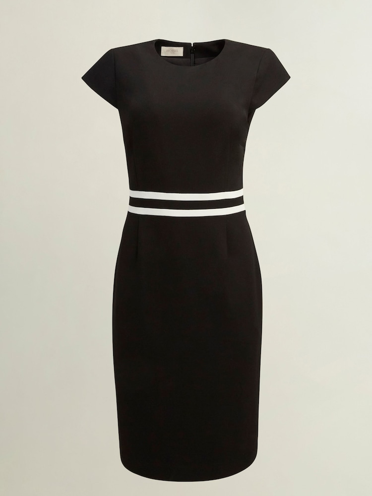 Hobbs Black Harmony Dress - Image 4 of 4 Hobbs Black Harmony Dress - Image 4 of 4