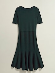 Hobbs Green Abbie Knitted Dress - Image 3 of 3