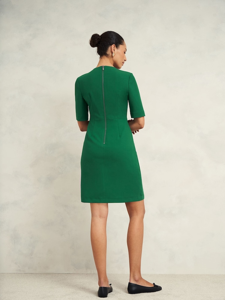 Hobbs Green Alana Dress - Image 2 of 3