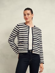 Hobbs Black Milly Knitted 100% Cotton Jacket - Image 2 of 4