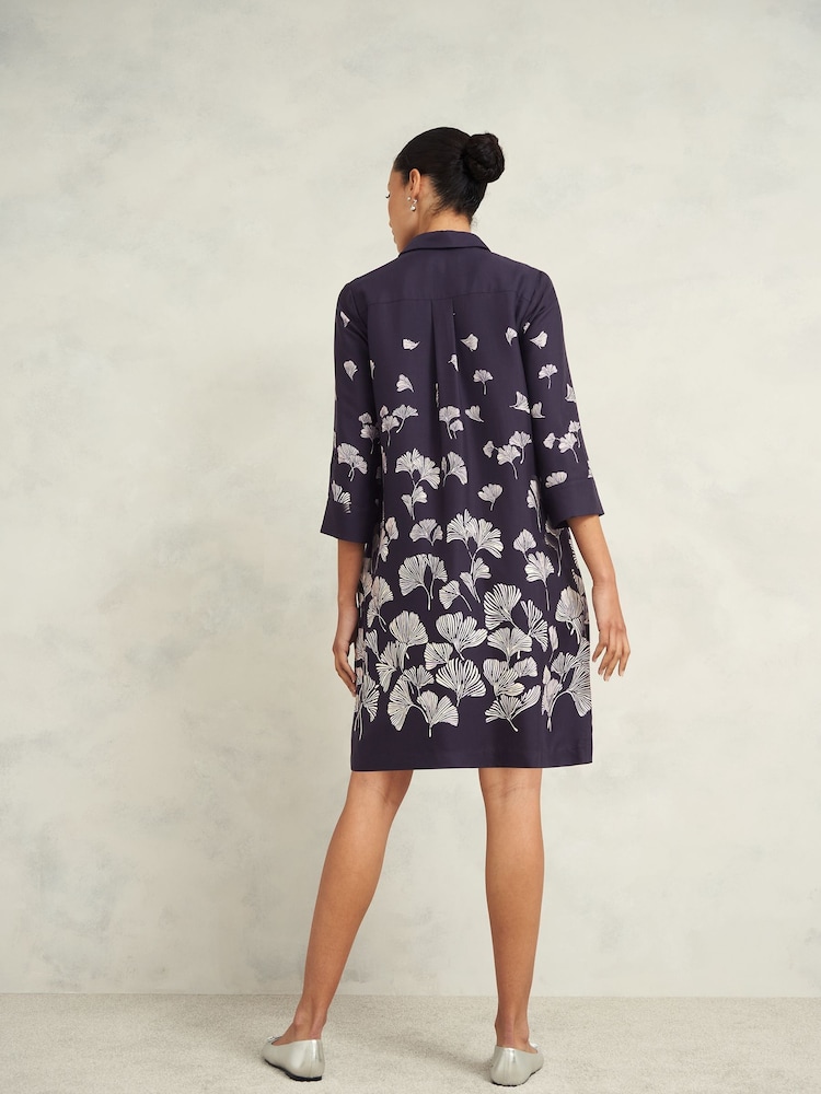 Hobbs Blue Marci Dress - Image 2 of 3 Hobbs Blue Marci Dress - Image 2 of 3