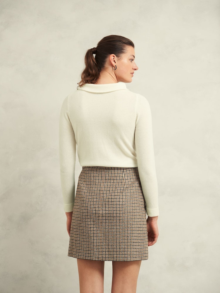 Hobbs Brown Audrey Jumper - Image 2 of 3 Hobbs Brown Audrey Jumper - Image 2 of 3