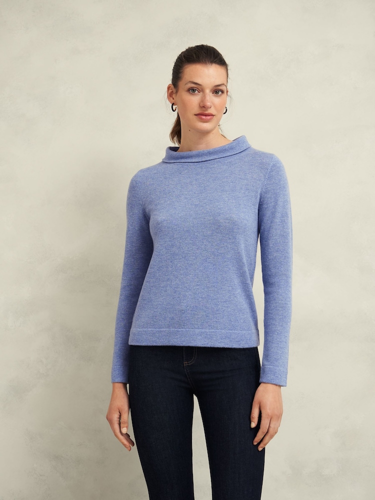 Hobbs Blue Audrey Jumper - Image 1 of 3 Hobbs Blue Audrey Jumper - Image 1 of 3