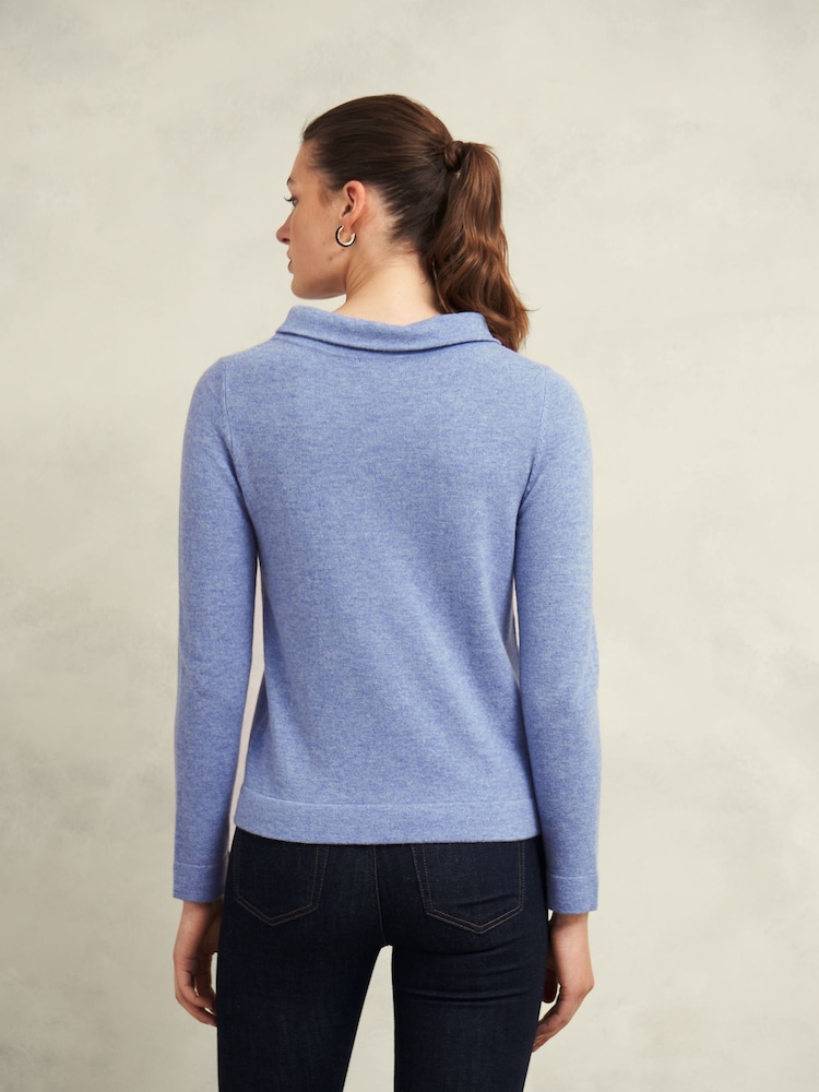 Hobbs Blue Audrey Jumper - Image 2 of 3 Hobbs Blue Audrey Jumper - Image 2 of 3