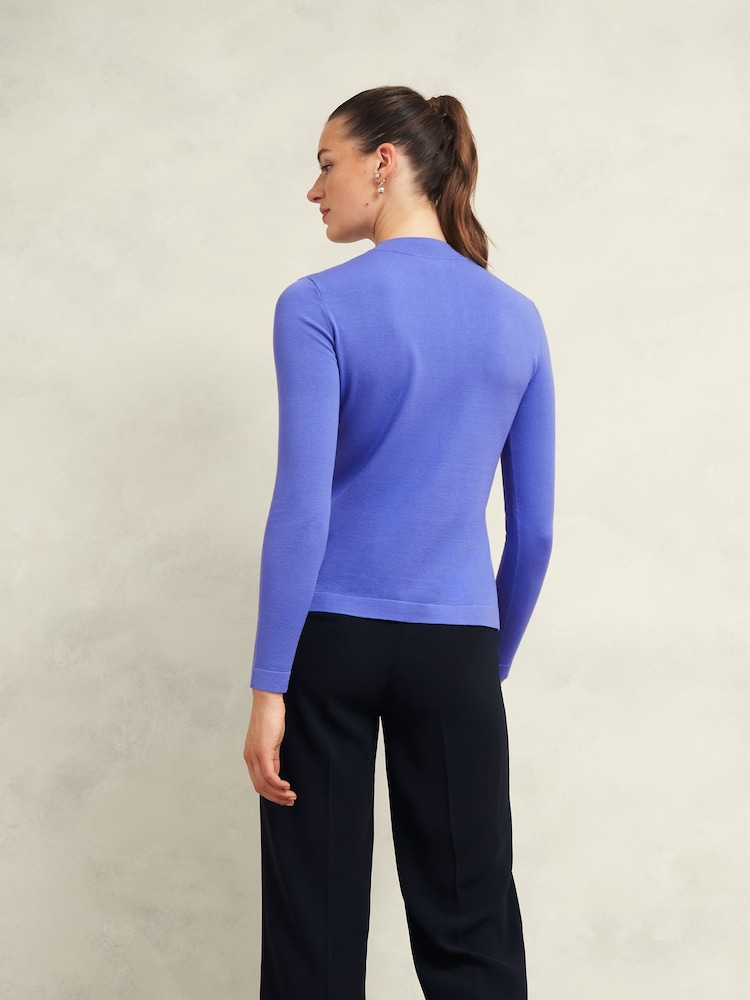 Hobbs Blue Effie Jumper - Image 2 of 3
