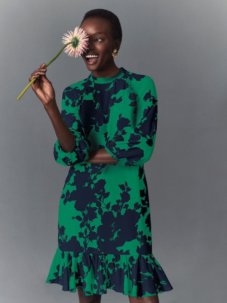 Hobbs Green Georgia Dress - Image 1 of 3