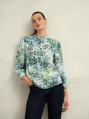 Hobbs White Beatrix Blouse - Image 1 of 3