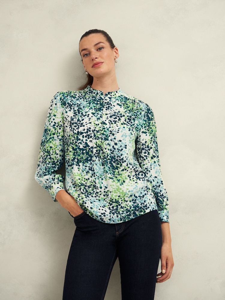 Hobbs White Beatrix Blouse - Image 1 of 3