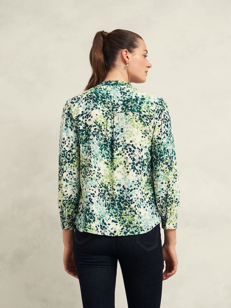 Hobbs White Beatrix Blouse - Image 2 of 3 Hobbs White Beatrix Blouse - Image 2 of 3