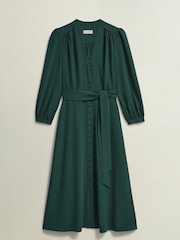 Hobbs Green Magnolia Dress - Image 3 of 3