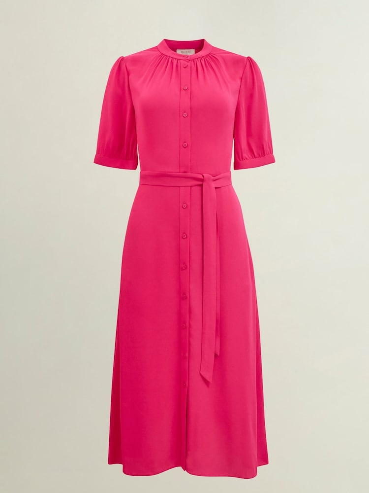 Hobbs Pink Renee Dress - Image 3 of 3 Hobbs Pink Renee Dress - Image 3 of 3