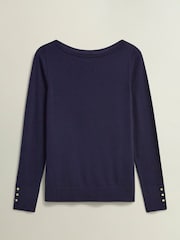 Hobbs Blue Perla Jumper - Image 3 of 3