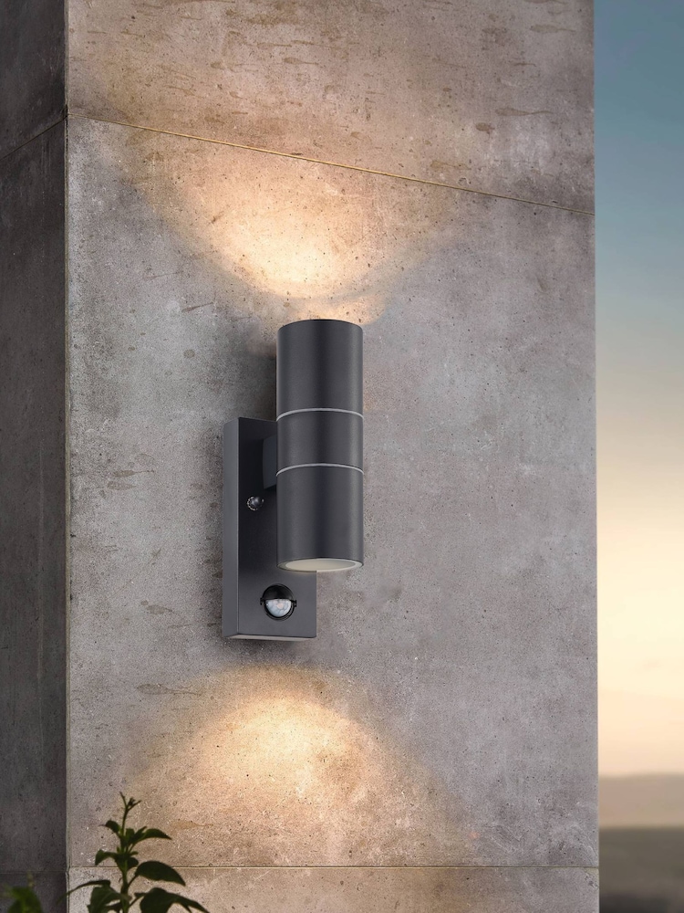 Eglo Anthracite Grey Riga 5 LED Outdoor Wall Light - Image 1 of 3