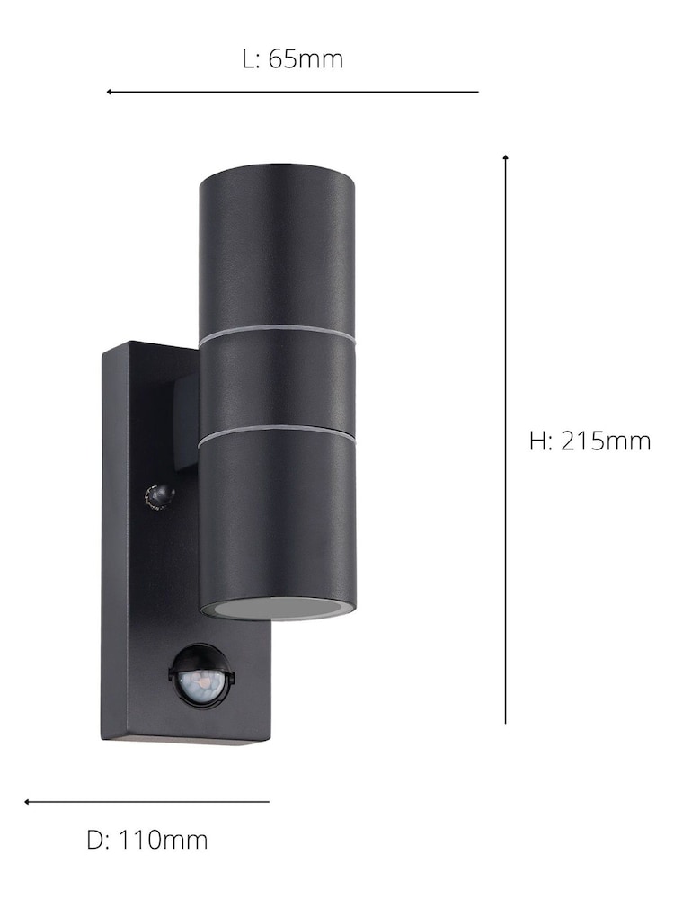 Eglo Anthracite Grey Riga 5 LED Outdoor Wall Light - Image 3 of 3