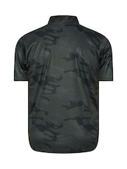BadRhino Big & Tall Black Golf Polo Shirt - Image 3 of 3