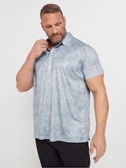 BadRhino Big & Tall Grey Golf Polo Shirt - Image 1 of 3