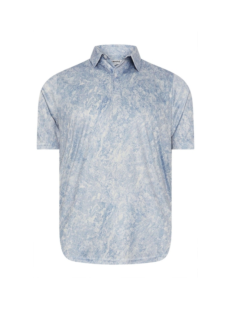 BadRhino Big & Tall Grey Golf Polo Shirt - Image 2 of 3