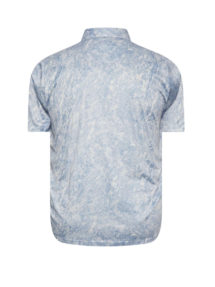 BadRhino Big & Tall Grey Golf Polo Shirt - Image 7 of 7 BadRhino Big & Tall Grey Golf Polo Shirt - Image 7 of 7