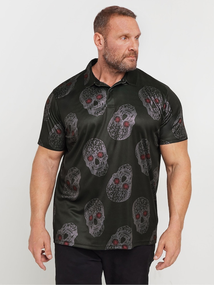 Musta - BadRhino Big & Tall Golf Pikeepadat - Kuva 1 / 3