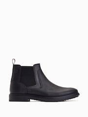 Черный - Base London Dandridge Pull On Chelsea ботинки - Изображение 1 из 6