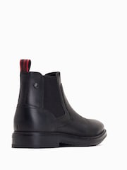 Черный - Base London Dandridge Pull On Chelsea ботинки - Изображение 2 из 6