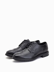 Base London Anson Lace Up Brogue Shoes - Image 3 of 6