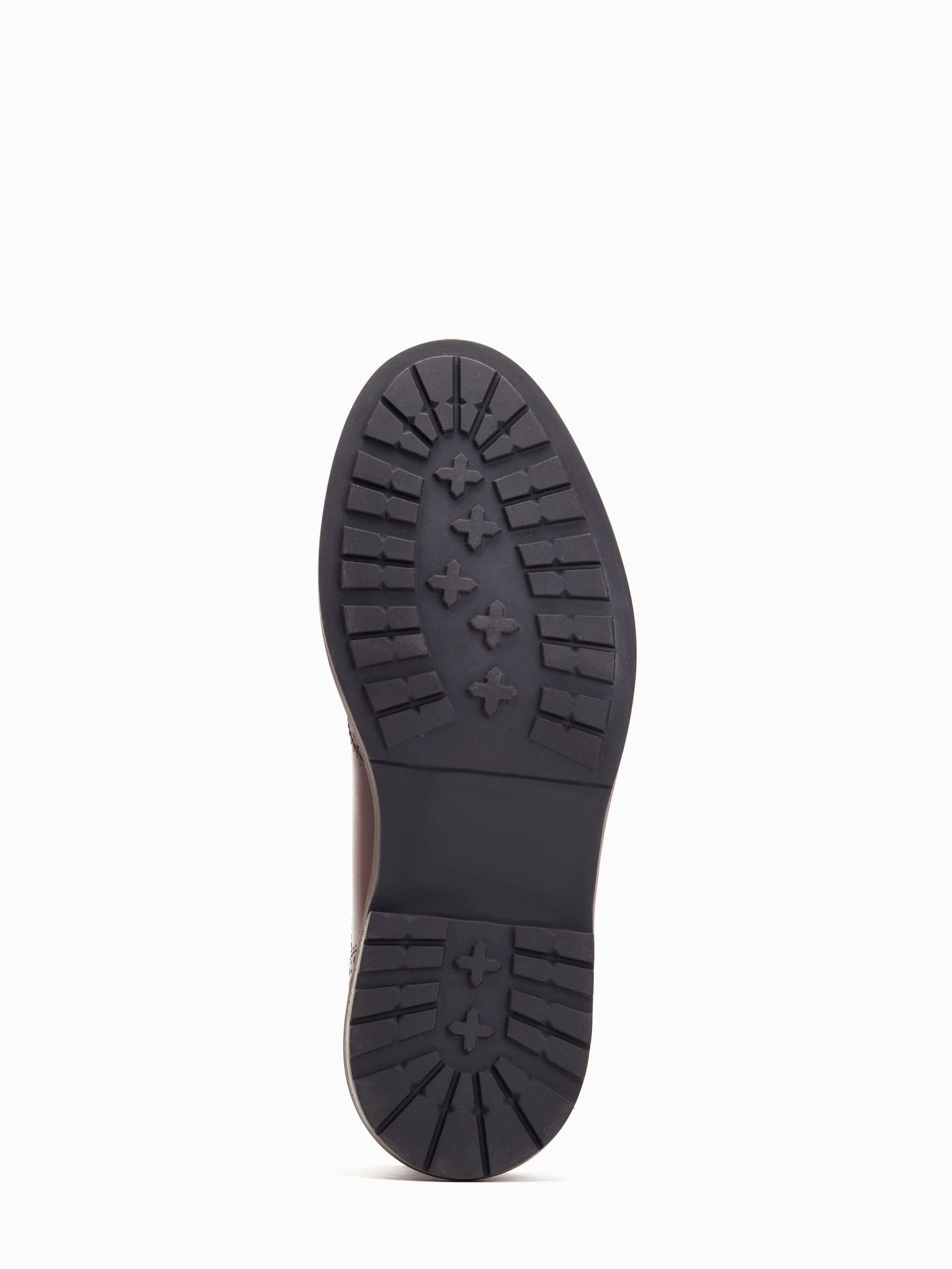 Base London Lace Up Brogue Boots