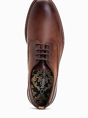 Base London Memphis Lace Up Derby Shoes - Image 4 of 6