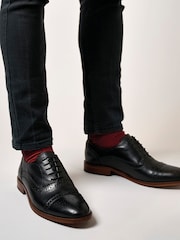 Base London Cast Lace-Up Brogue Shoes - Image 1 of 6