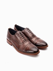 Base London Cast Lace-Up Brogue Shoes - Image 4 of 6