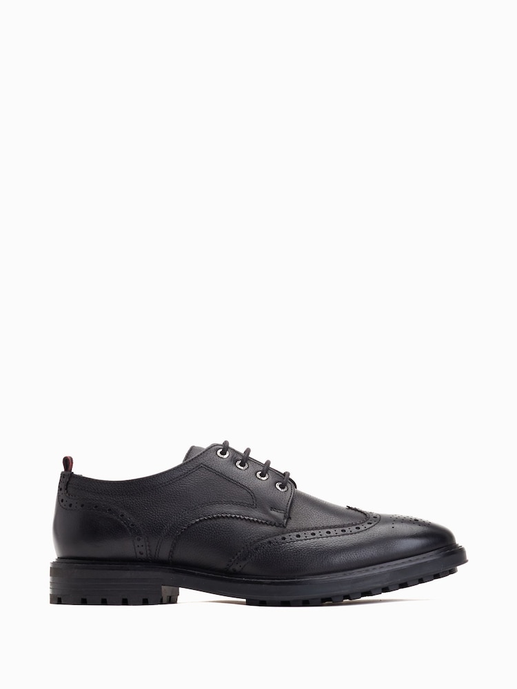 Base London Yukon Lace Up Brogue Shoes - Image 1 of 6