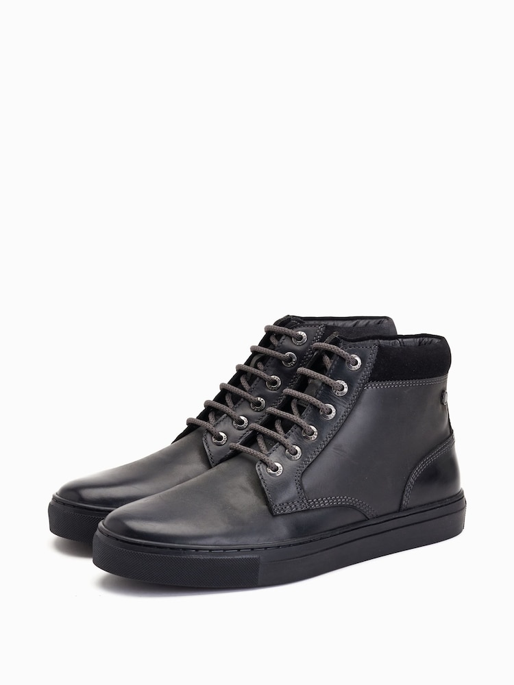 Base London Cabbie High Top Trainers - Image 3 of 6