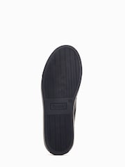 Negro - Base London Cabbie Alto Top Trainers - Imagen 5 de 6