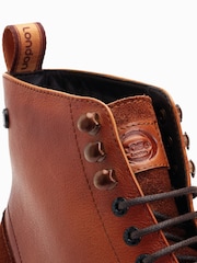 Tan - Base London Dettori Arbeitsstiefel mit Schnürung - Bild 6 von 6