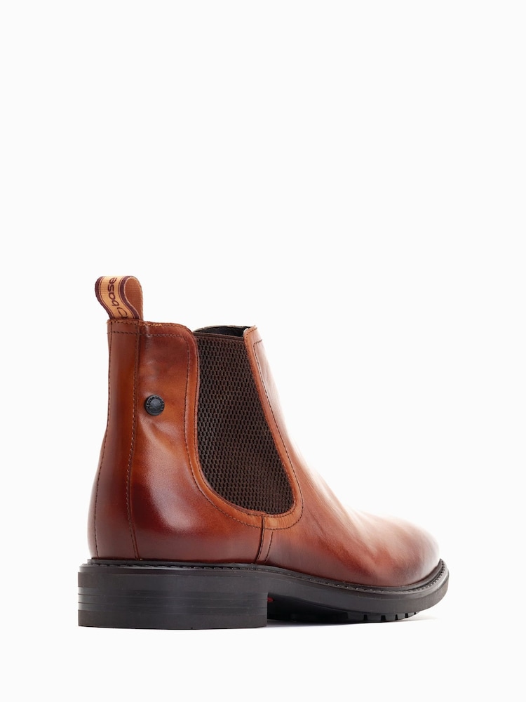 Jasnobrązowy - Base London Ranger Pull On Chelsea Boots - Image 3 of 6