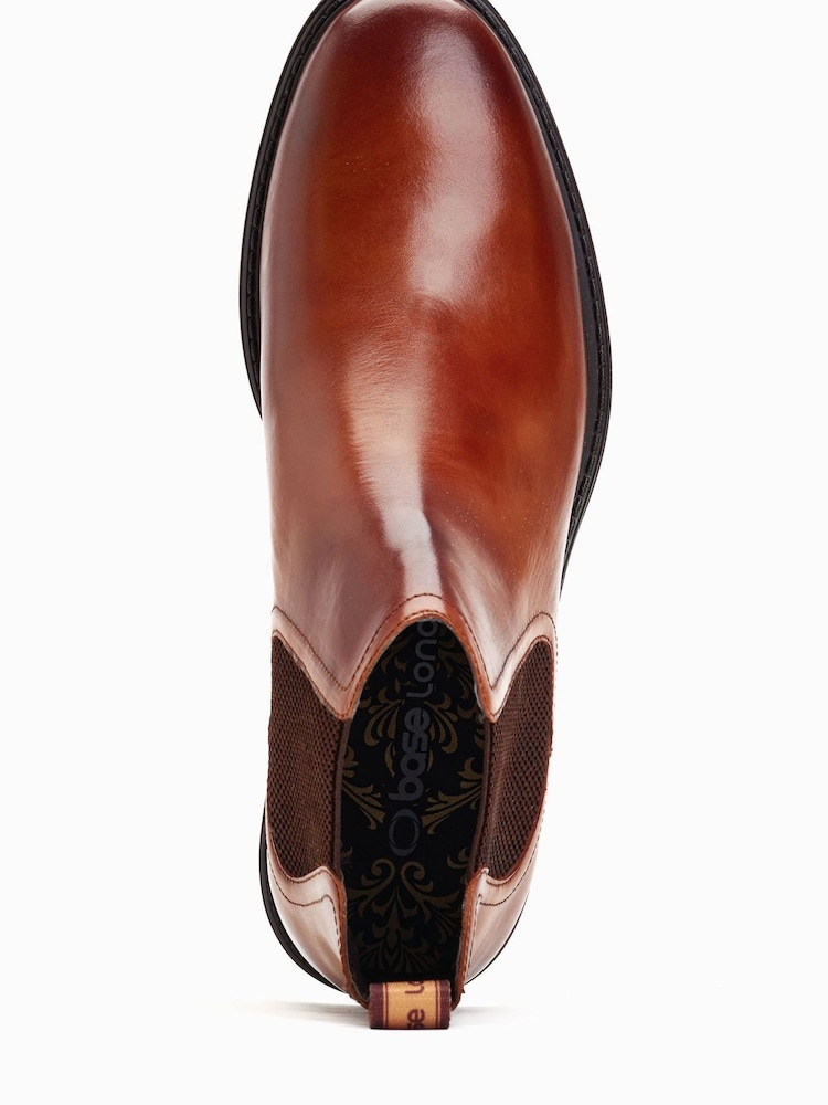 Jasnobrązowy - Base London Ranger Pull On Chelsea Boots - Image 4 of 6