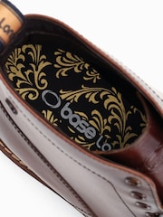Braun - Base London Stake Schnürstiefel mit Zehenkappe - Bild 6 von 6