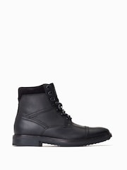 Base London Ashland Lace Up Toe Cap Boots - Image 1 of 6