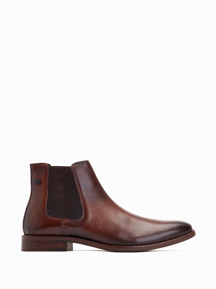 Base London Virgil Pull On Chelsea Boots - Image 1 of 6