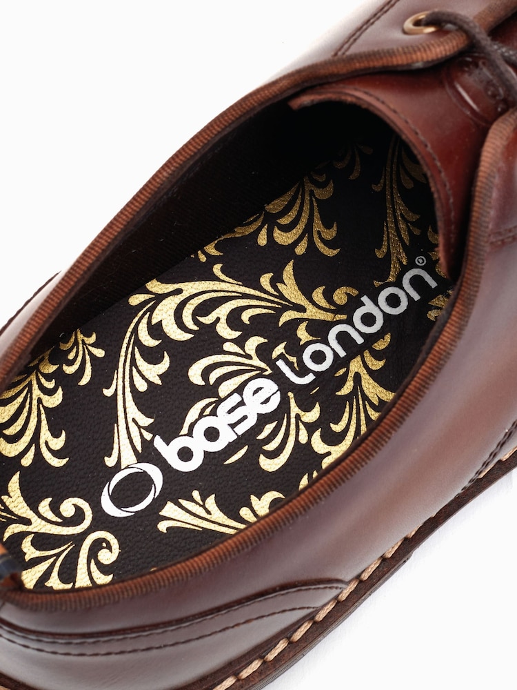 Marrón bruñido - Zapatos Derby con cordones Dime de Base London - Imagen 6 de 6 Marrón bruñido - Zapatos Derby con cordones Dime de Base London - Imagen 6 de 6