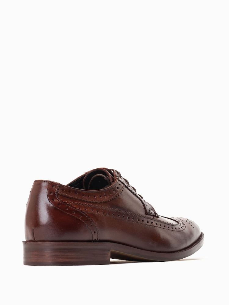 Base London Twain Lace Up Brogue Shoes - Image 3 of 6