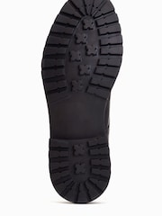Schwarz - Base London Dettori Arbeitsstiefel mit Schnürung - Bild 5 von 6