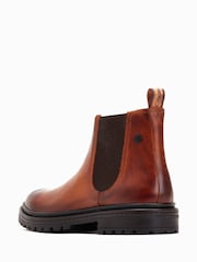 Светло-коричневый - Base London Walsh Pull On Chelsea Boots - Изображение 1 из 6