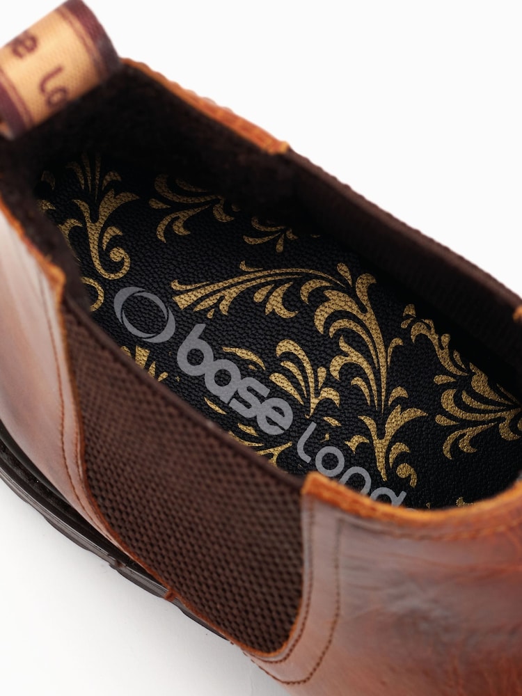 Светло-коричневый - Base London Walsh Pull On Chelsea Boots - Изображение 6 из 6