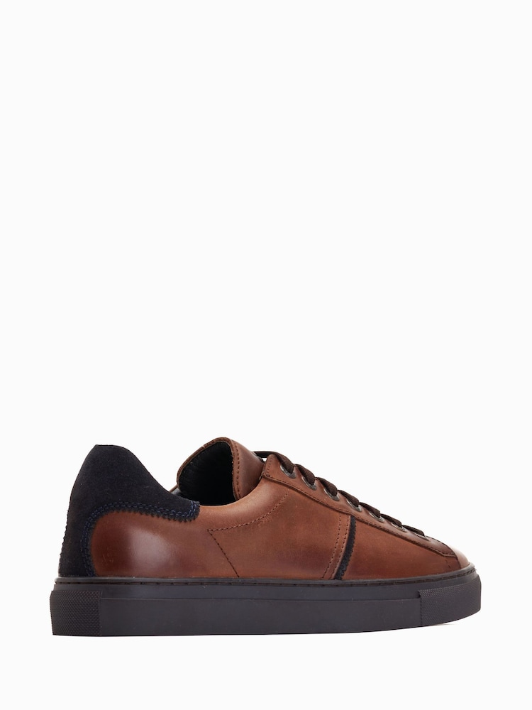Base London Beck Lace Up Trainers - Image 2 of 6