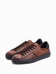 Base London Beck Lace Up Trainers - Image 3 of 6